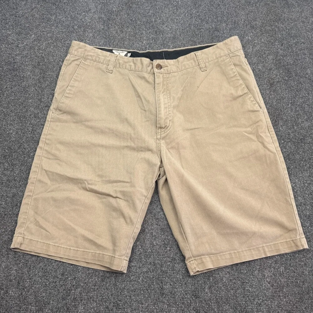 Volcom Stone Chino‎ Shorts Mens Size 36 Beige Khaki 10